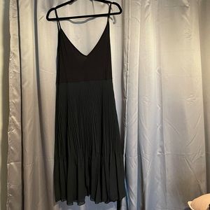 Black midi dress. Size M.